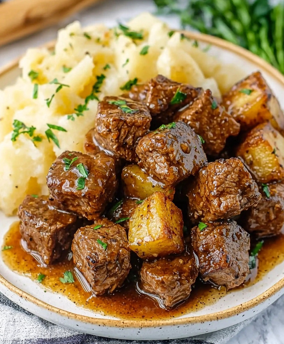 Garlic Butter Beef Bites