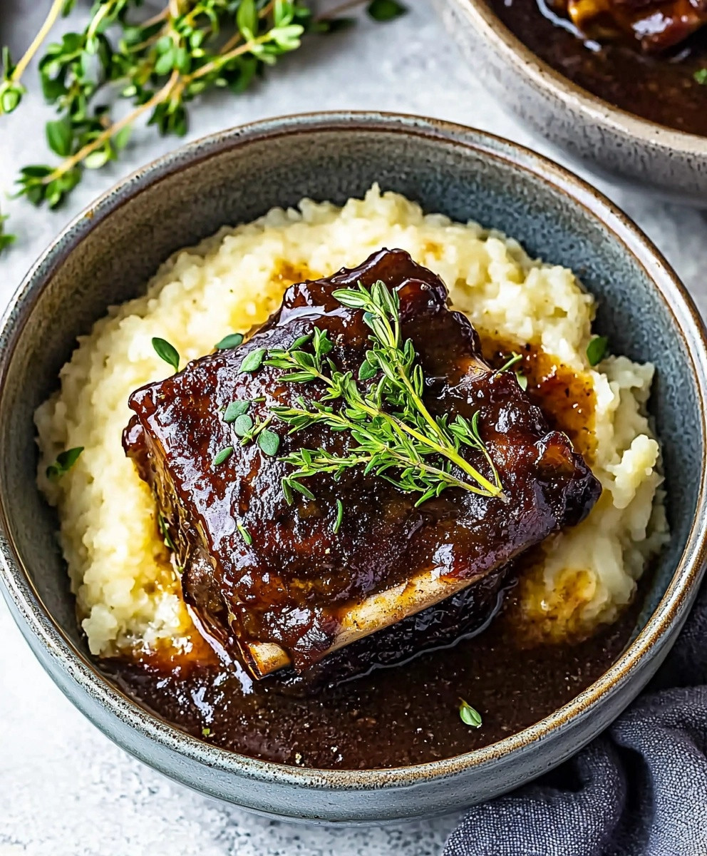 Red Wine Braised Short Ribs