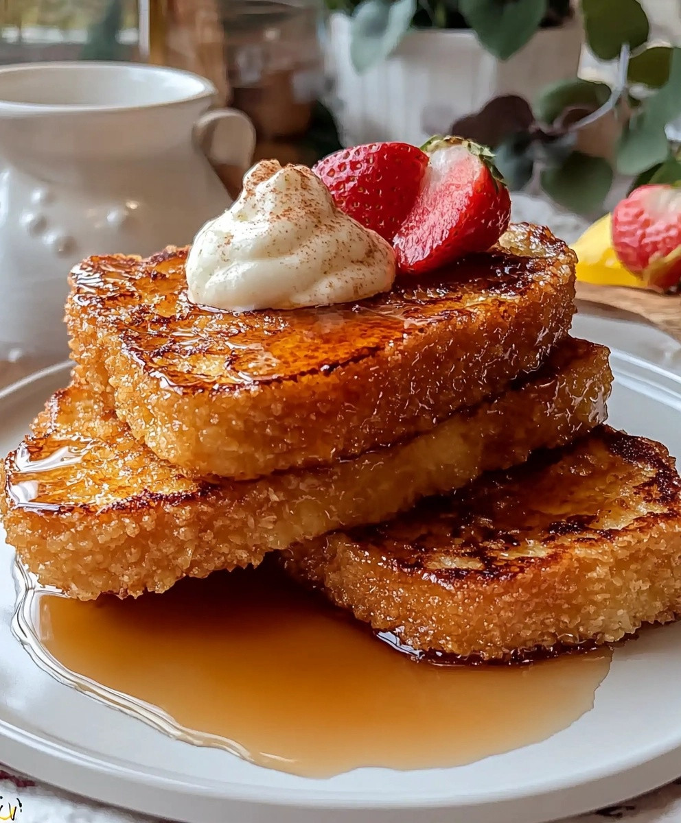 Cinnamon Cornflake French Toast