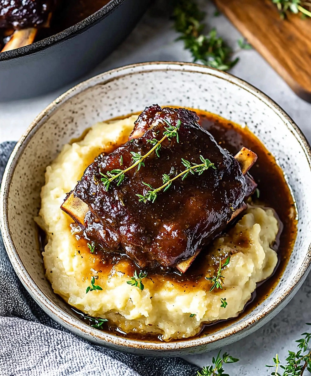 Red Wine Braised Short Ribs