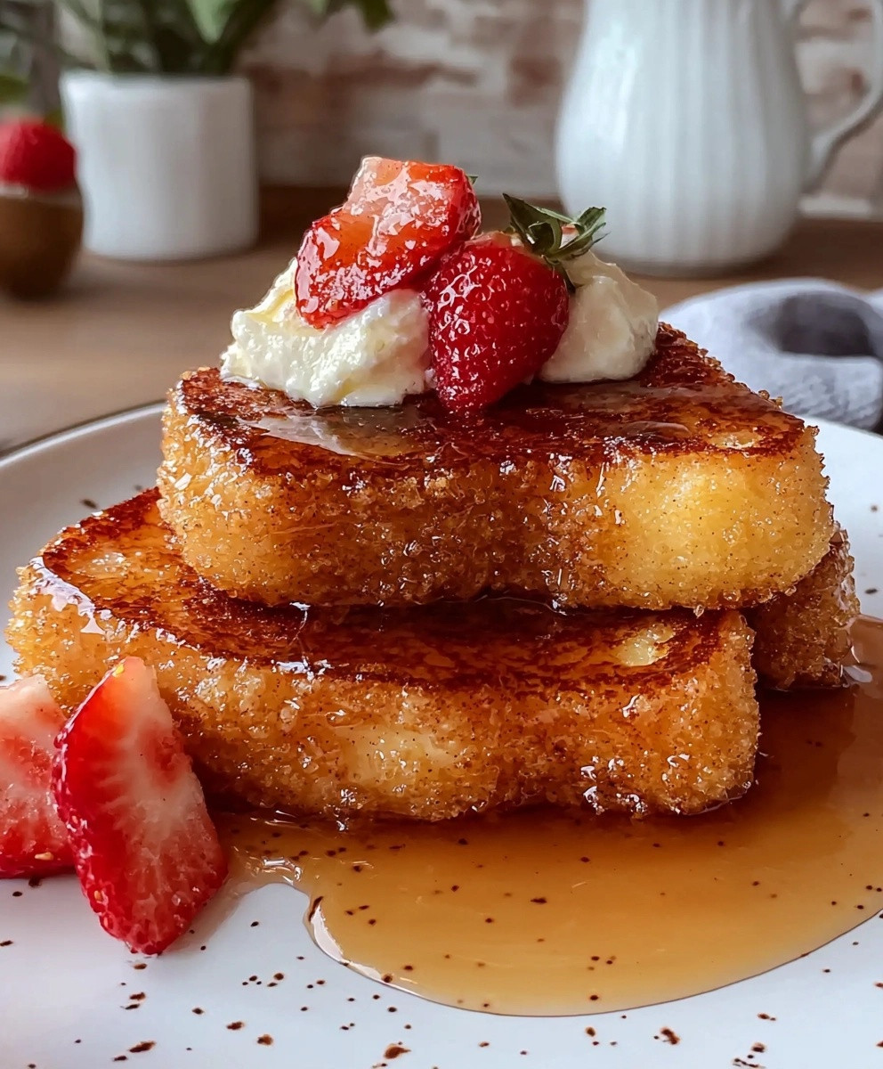 Cinnamon Cornflake French Toast