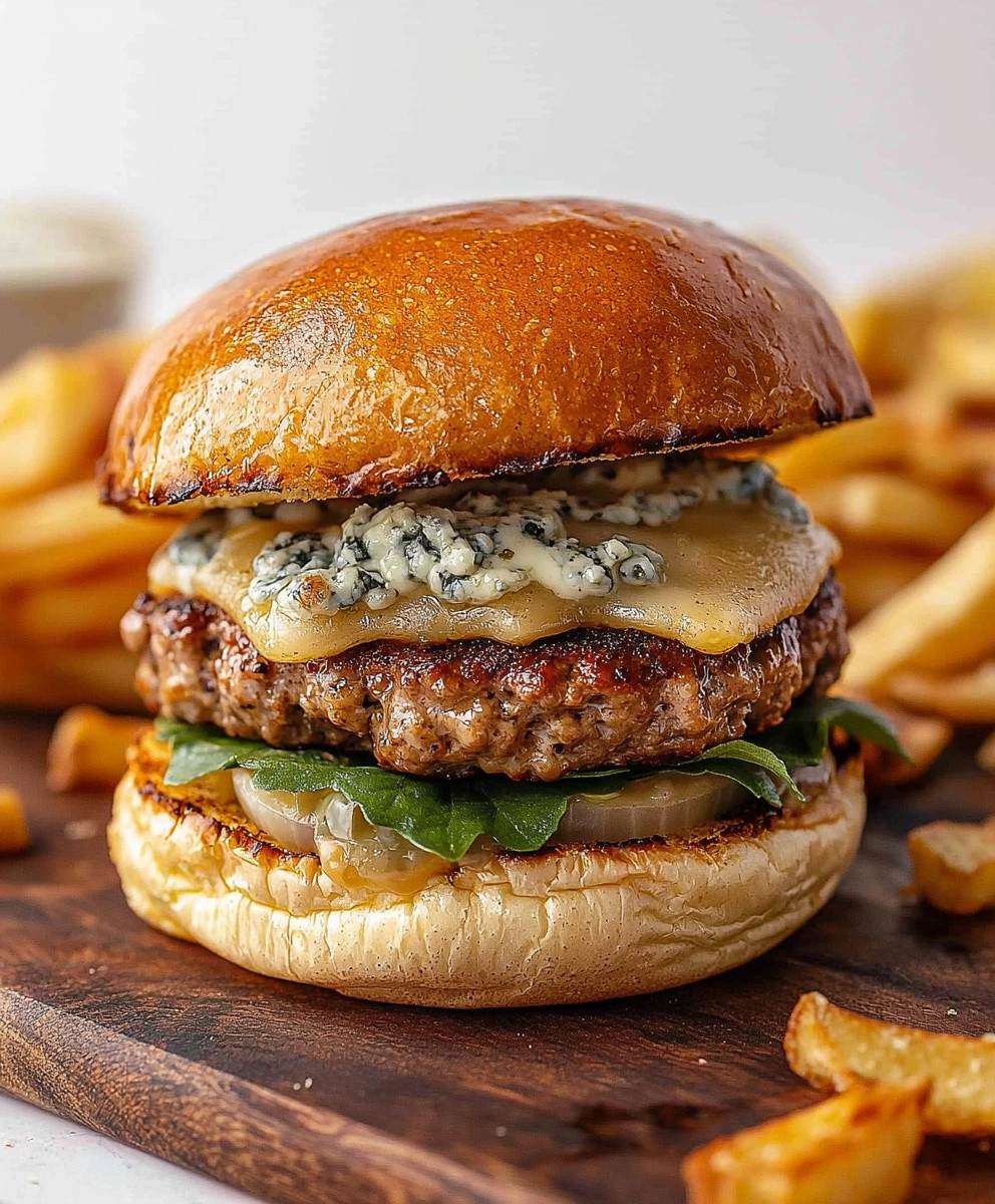 Blue Cheese Burgers