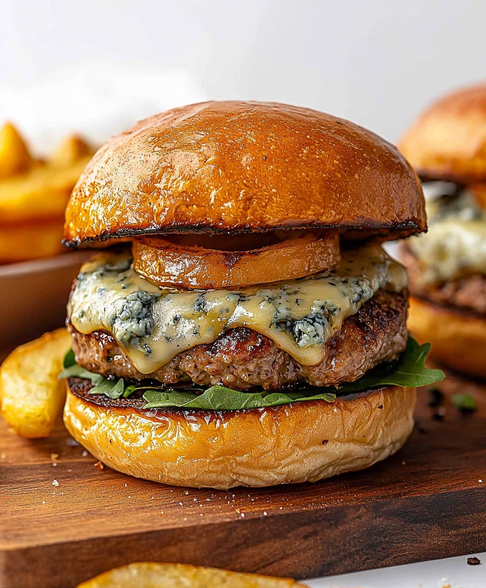 Blue Cheese Burgers