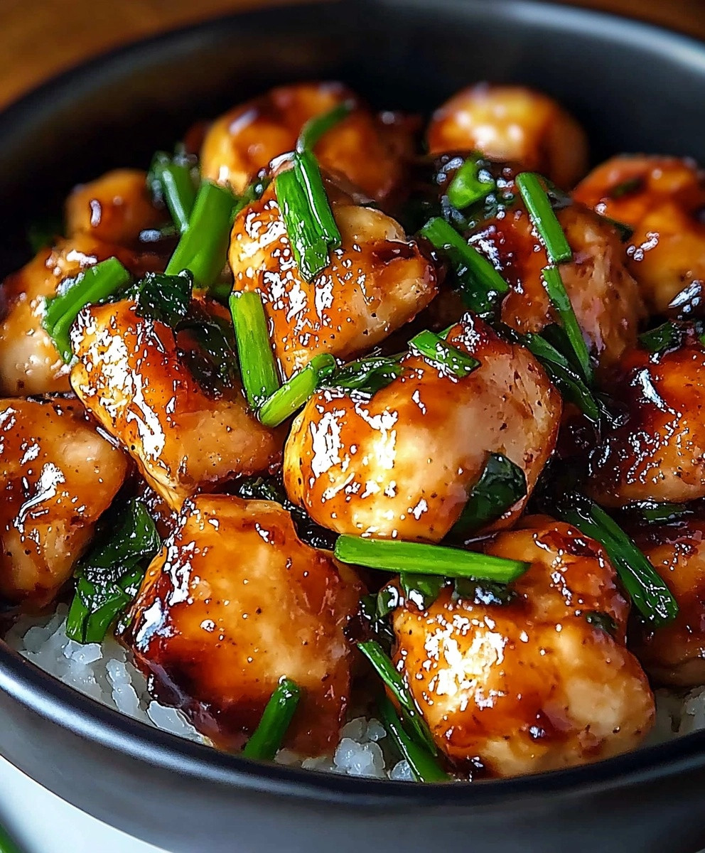 Easy Scallion Chicken