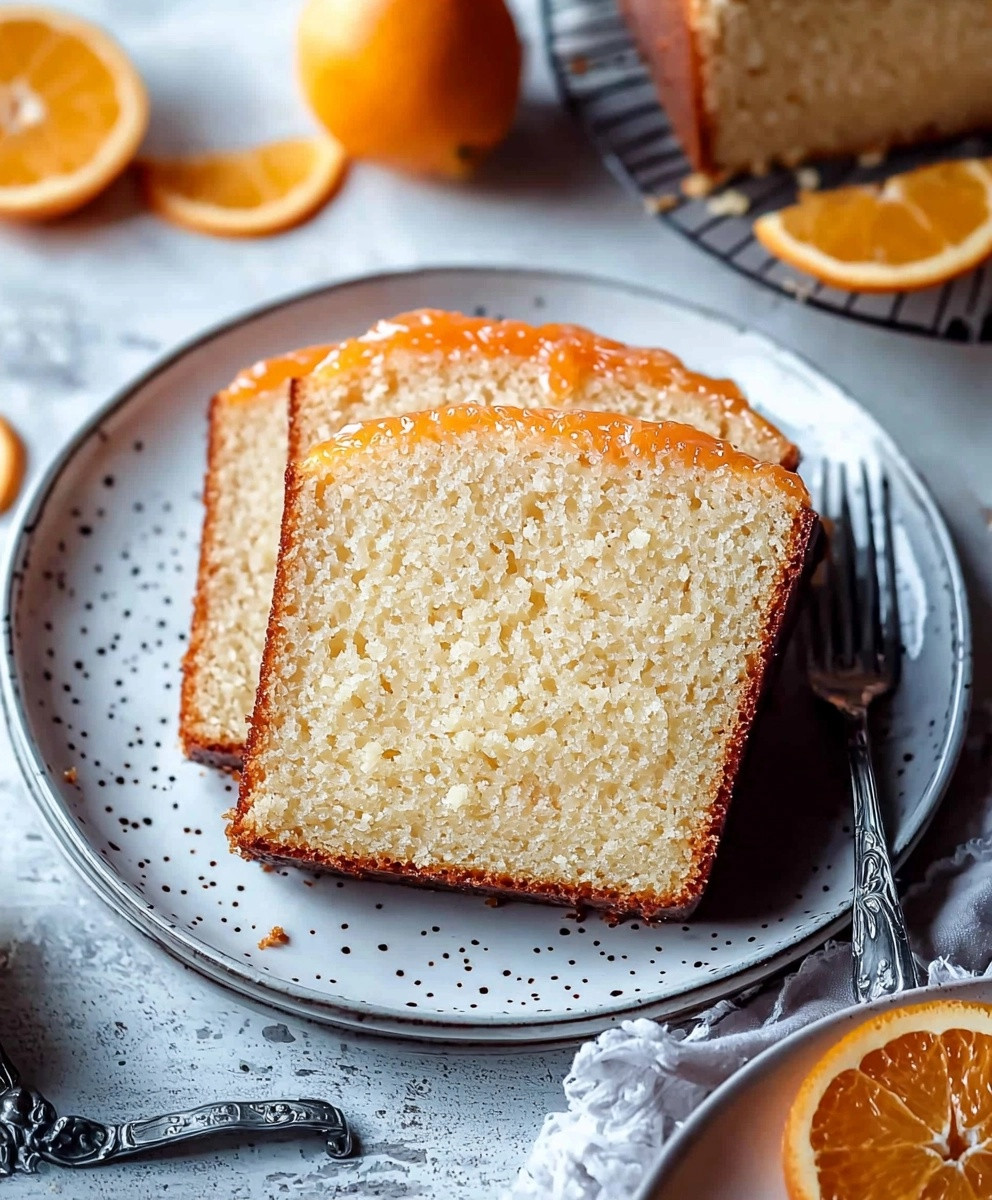 Easy Orange Drizzle Cake