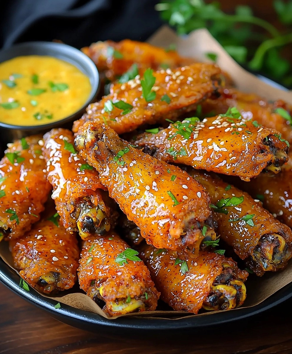 Honey Lemon Pepper Wings