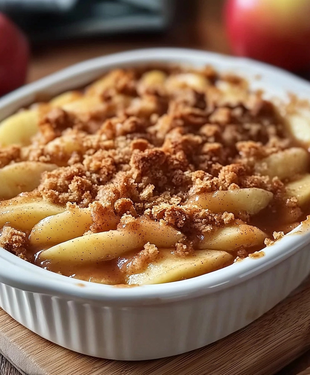 Apple Cinnamon Crisp Dessert