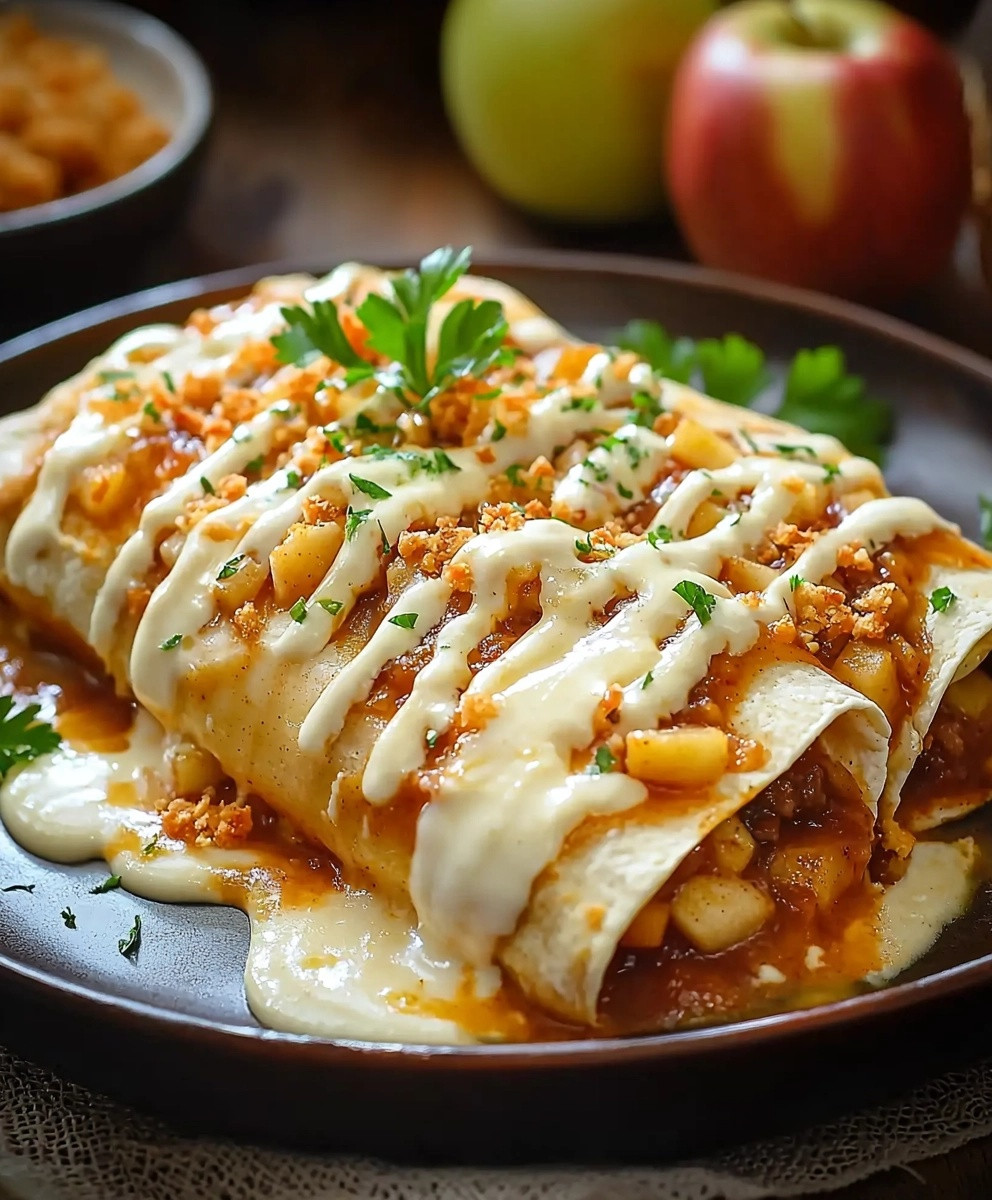 Apple Pie Enchiladas