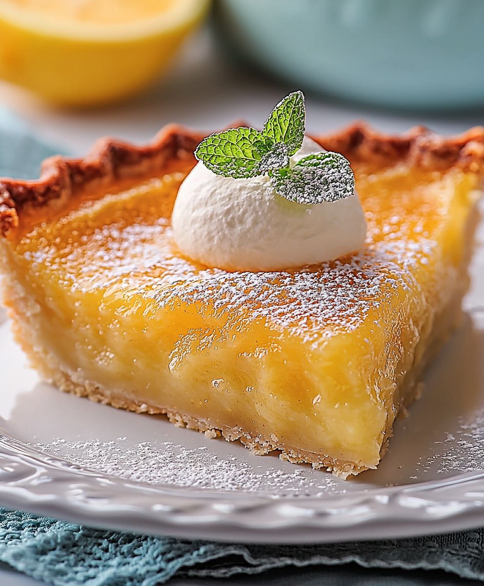 Classic Chess Pie