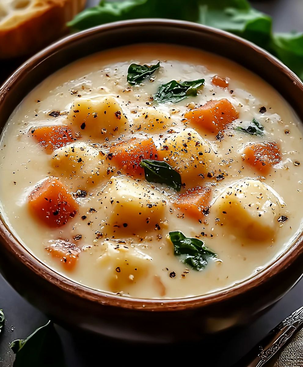 Parmesan Tuscano Soup