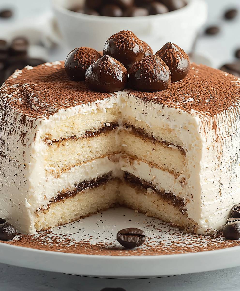 Coffee Tiramisu Cake