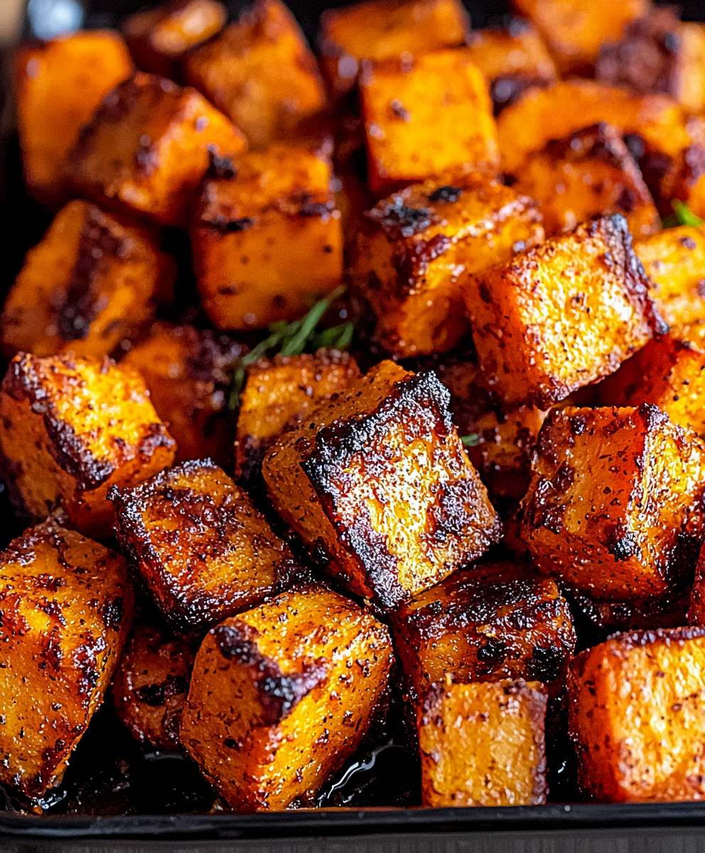 Roasted Sweet Potatoes Crispy