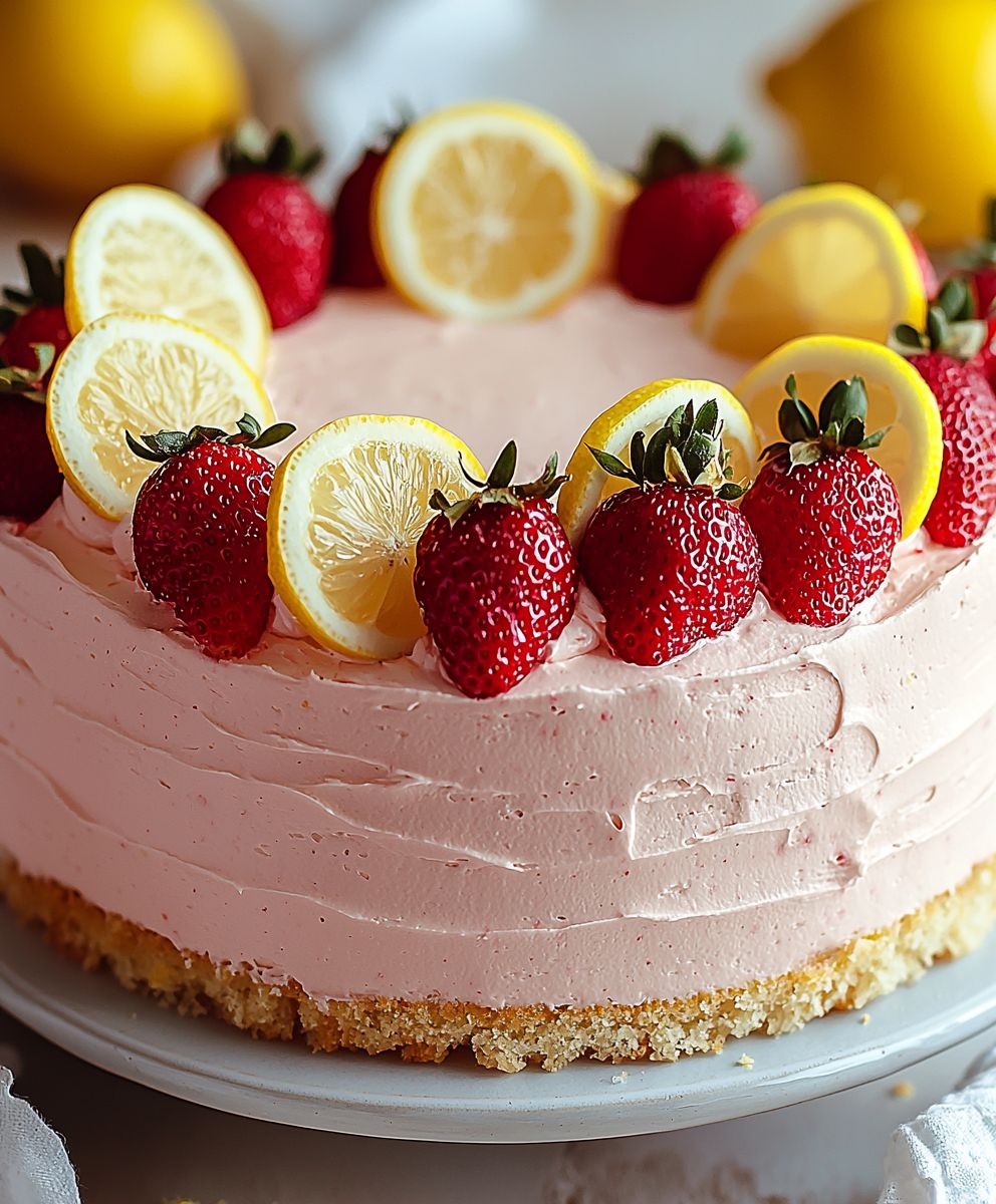Strawberry Lemon Cake