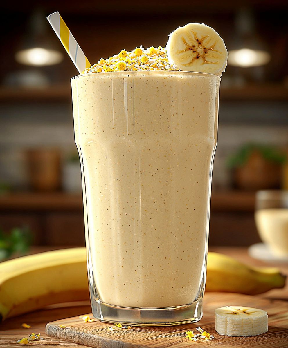 Banana Chamomile Smoothie