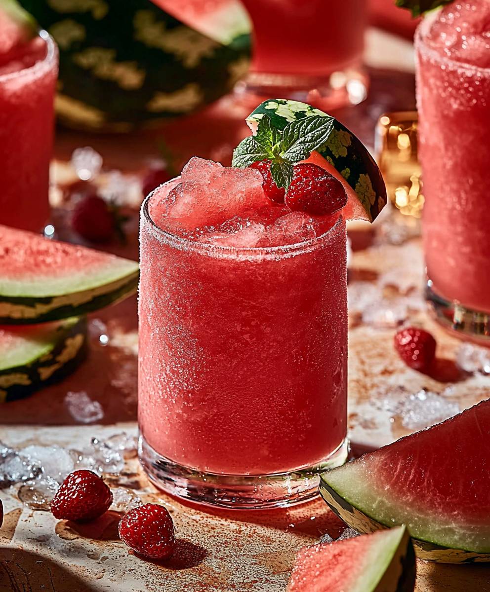 Watermelon Frosé No Sugar