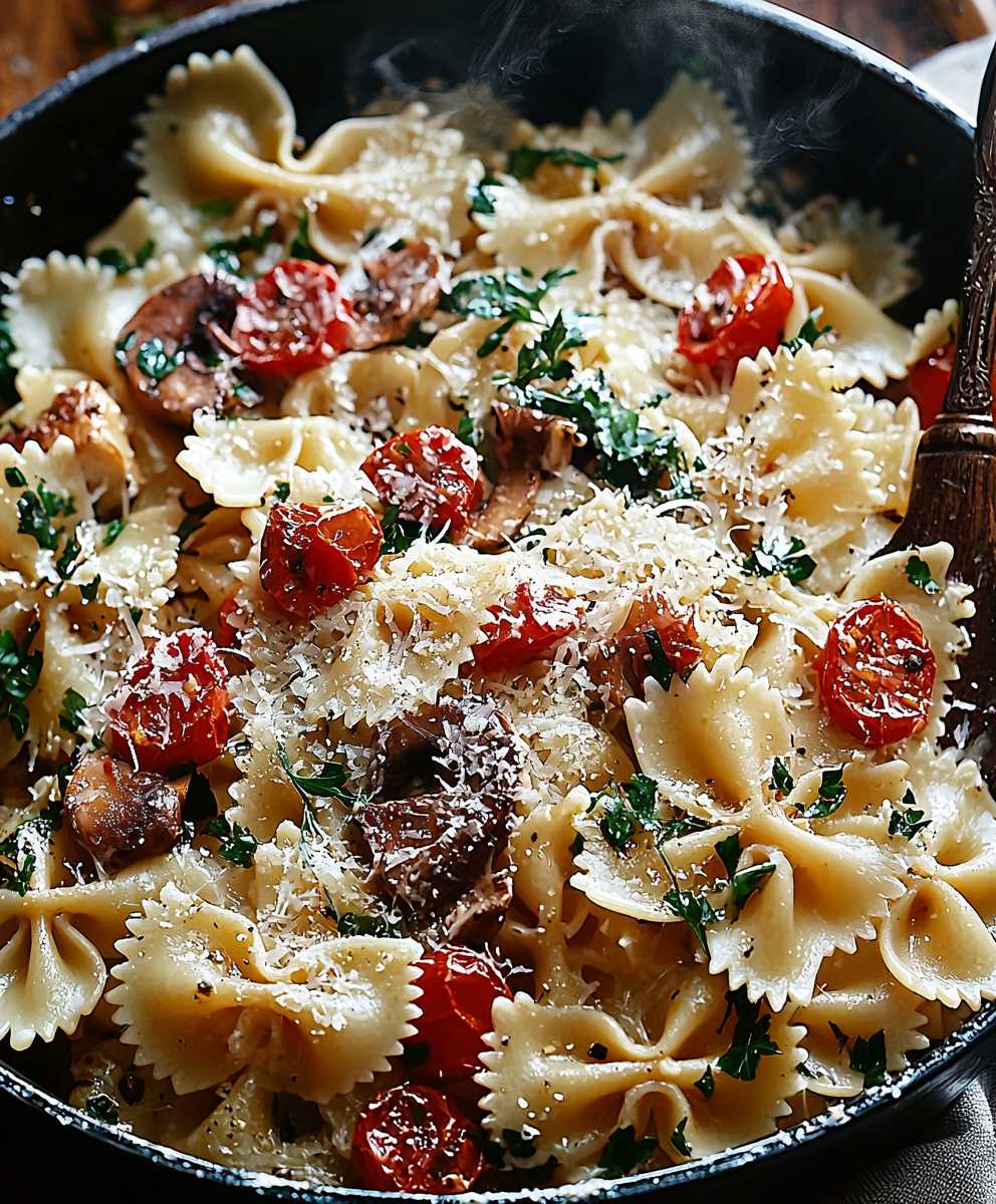 Garlic Parmesan Pasta