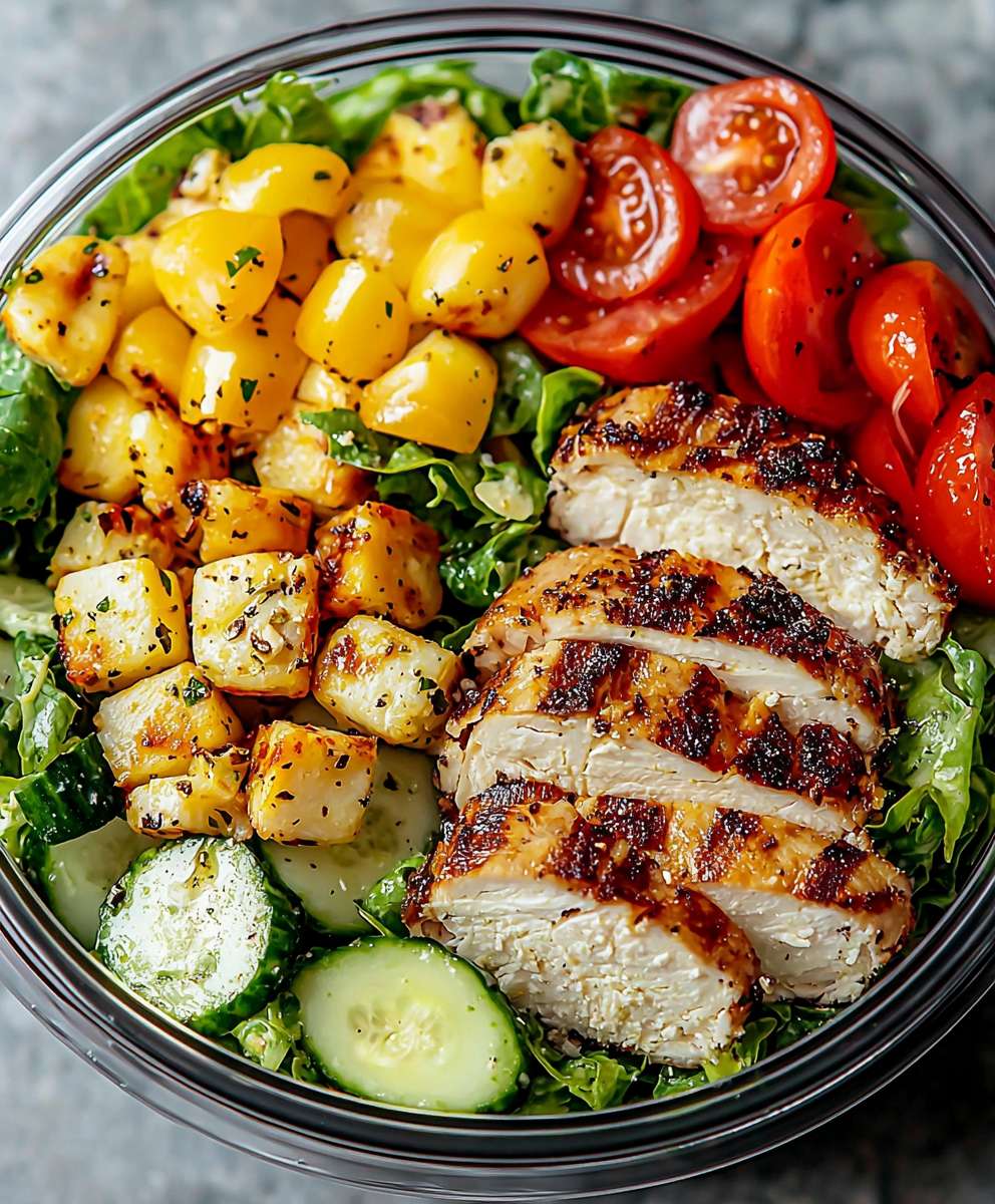Cobb Salad Meal Prep