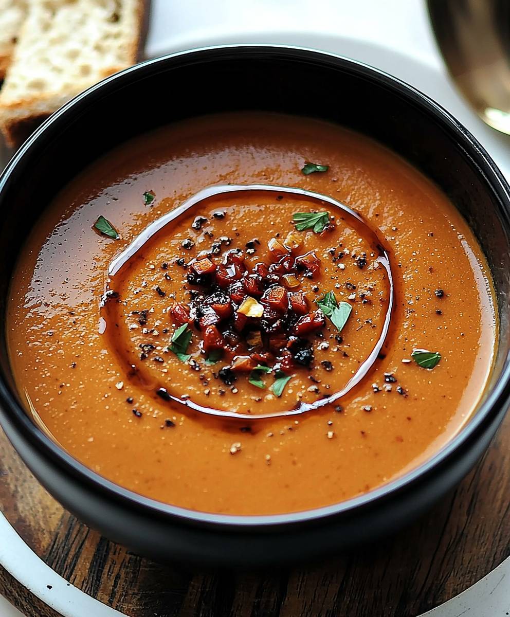 Roasted Red Pepper Soup