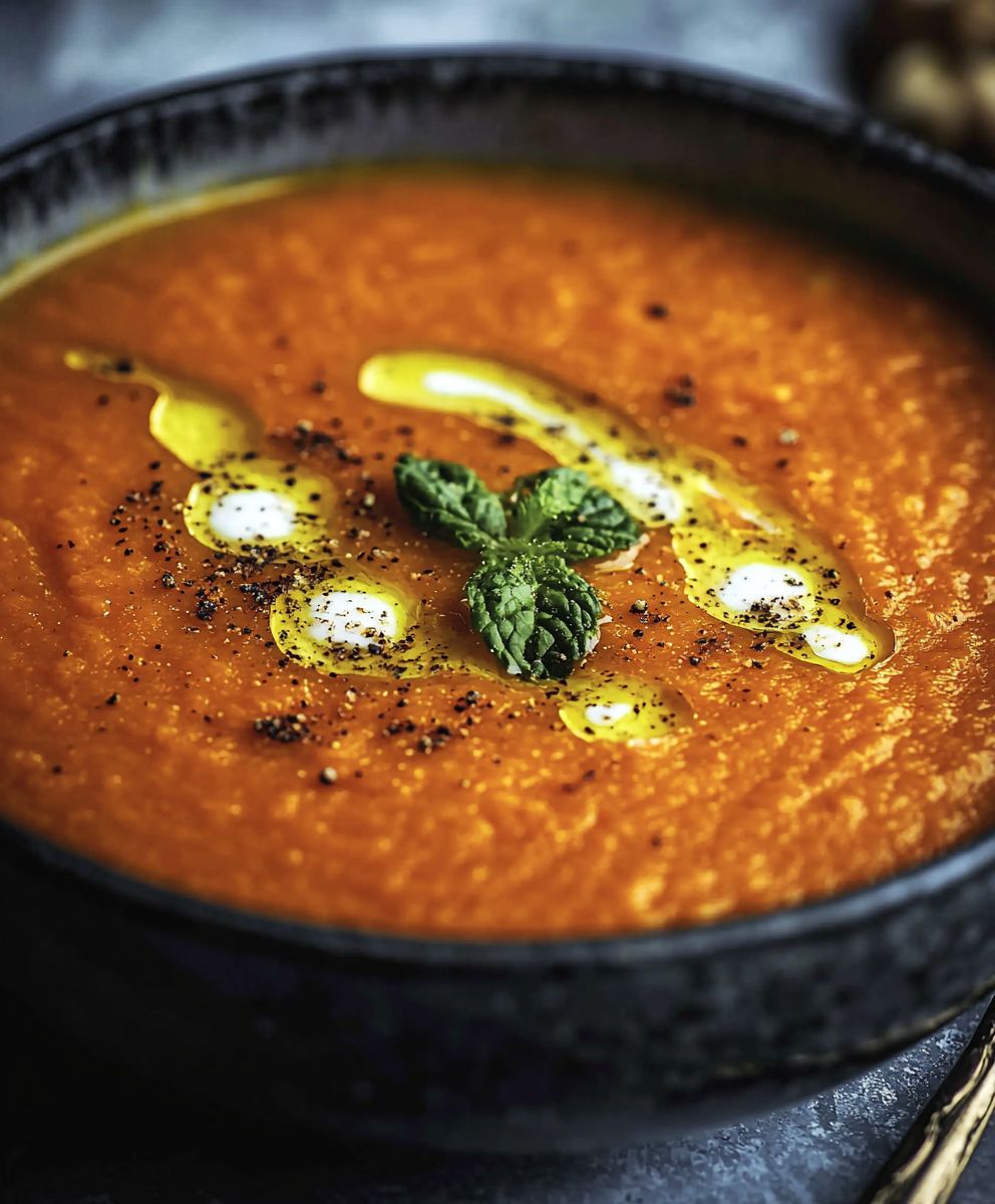 Curried Carrot Ginger Soup