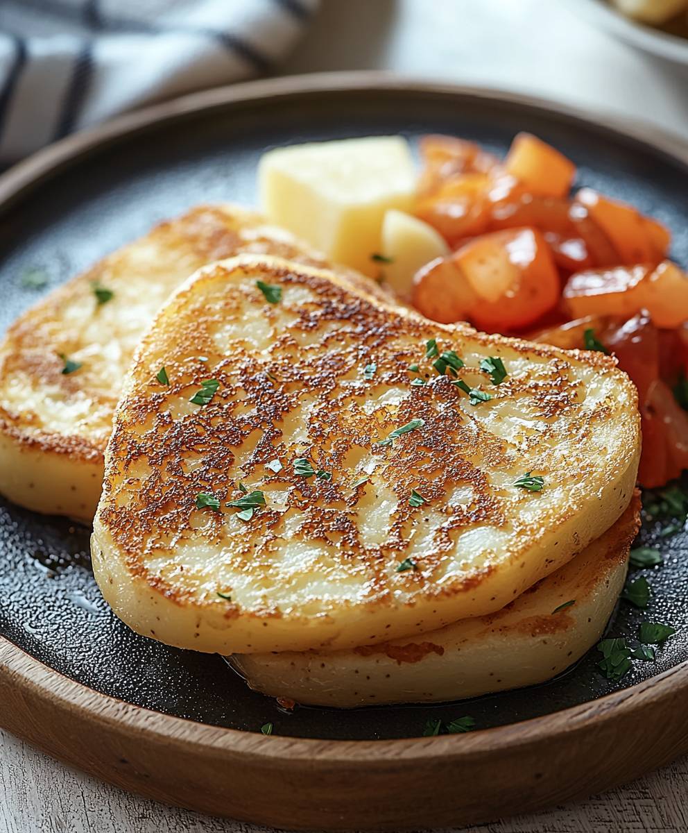 Irish potato farls