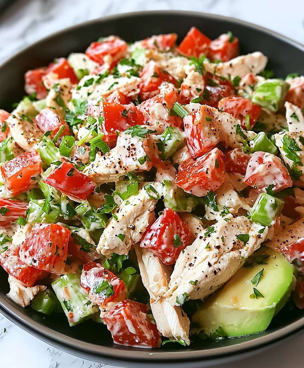 BLT Chicken Salad Ingredients
