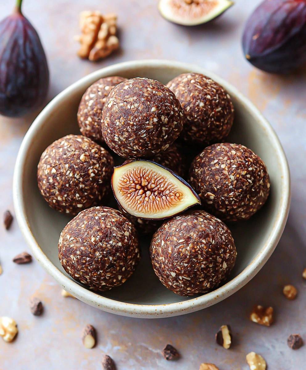 Cacao Fig Bliss Balls