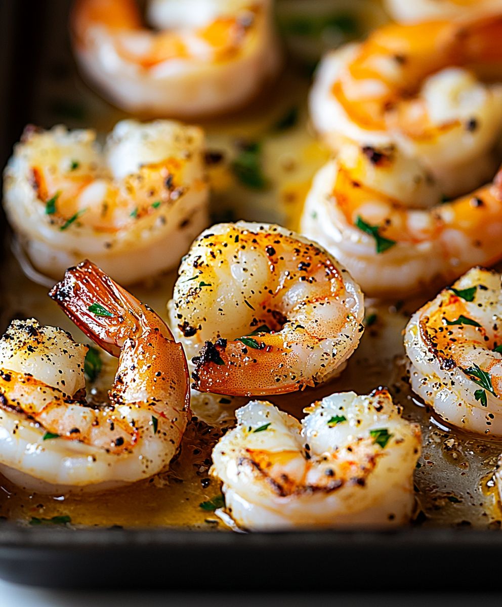 Garlic Parmesan Roasted Shrimp