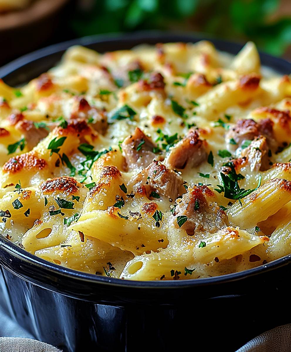 Healthy Tuna Pasta Bake