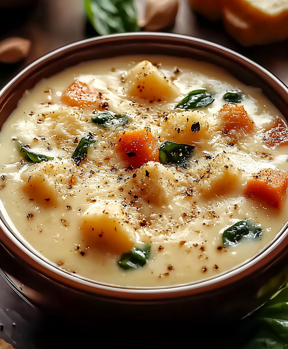 Parmesan Tuscano Soup