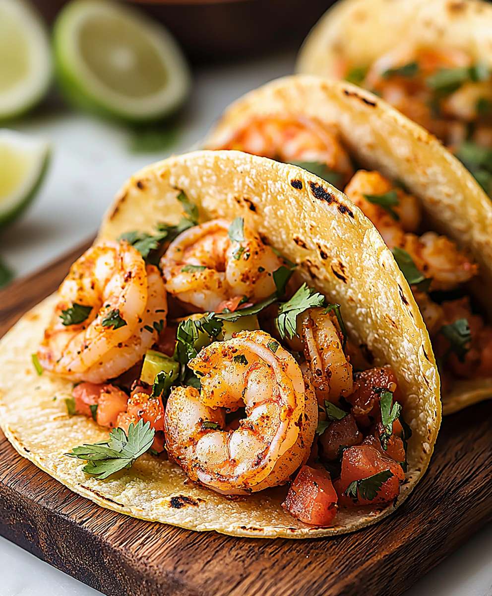 Cajun Shrimp Tacos