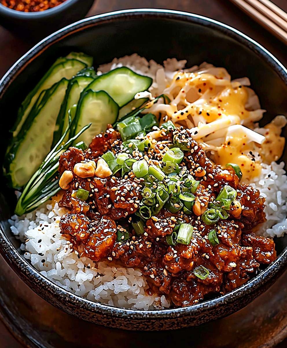 Gochujang Beef Bowls
