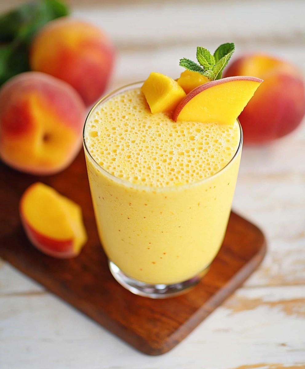 Peach Mango Smoothie