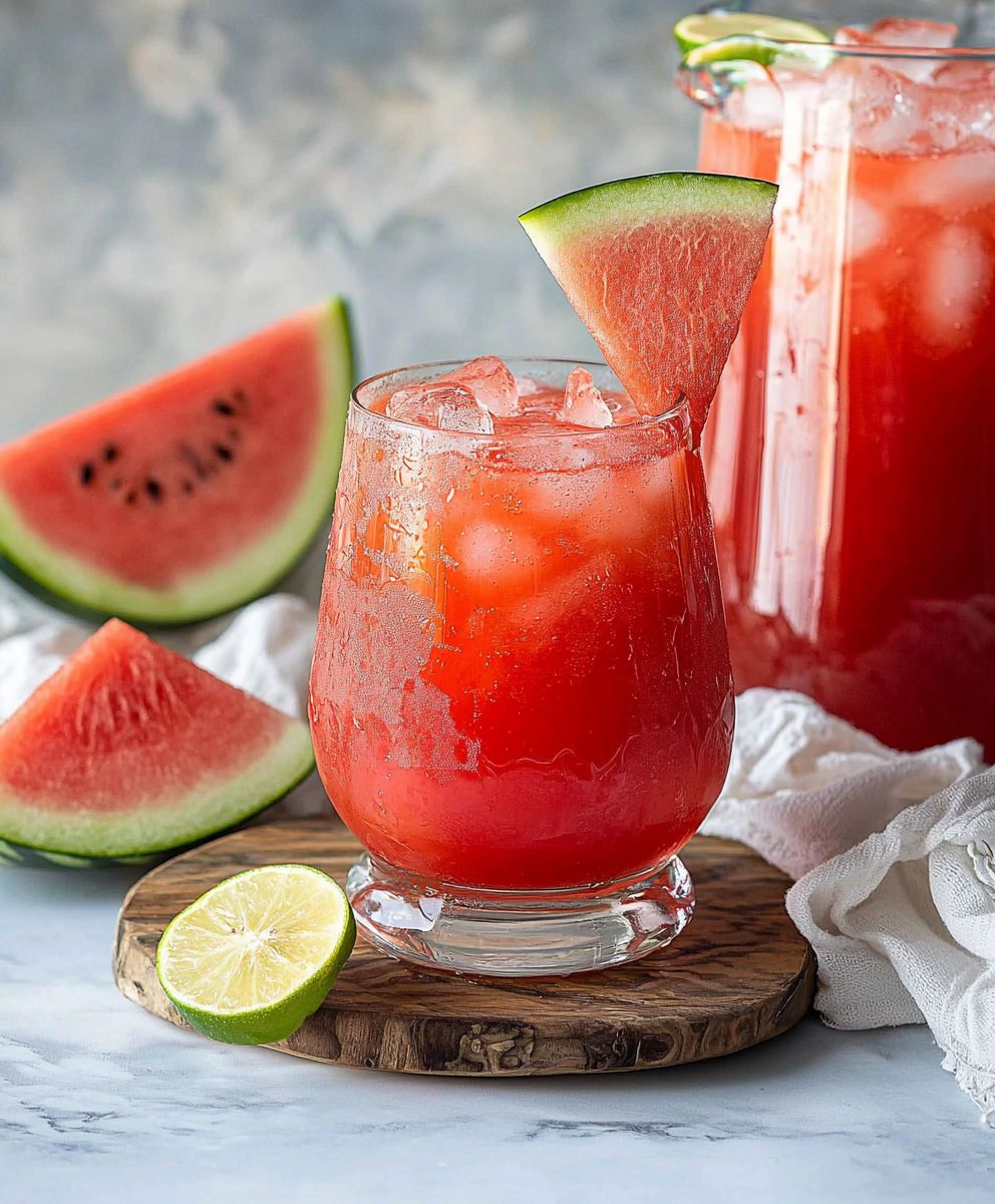 Watermelon Vodka Drink