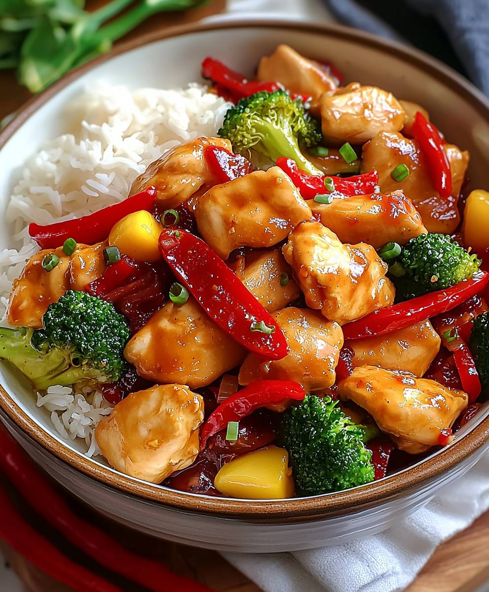 Hunan Chicken dish