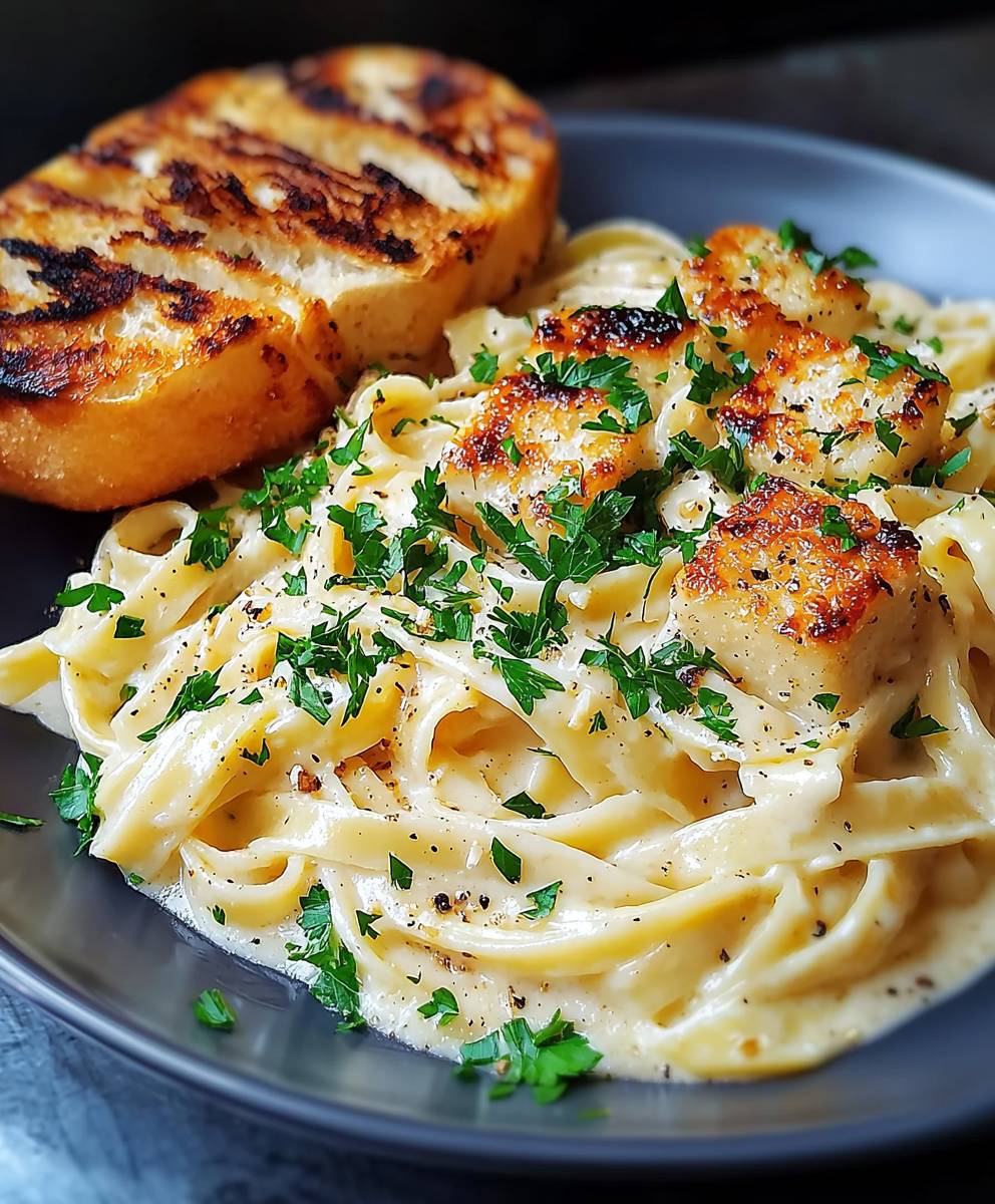Fettuccine Alfredo sauce