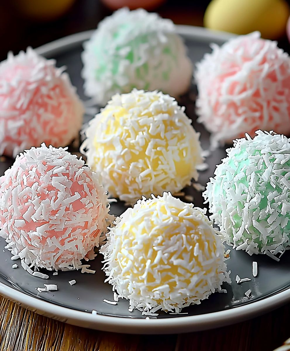 Easter Bunny Coconut Treats