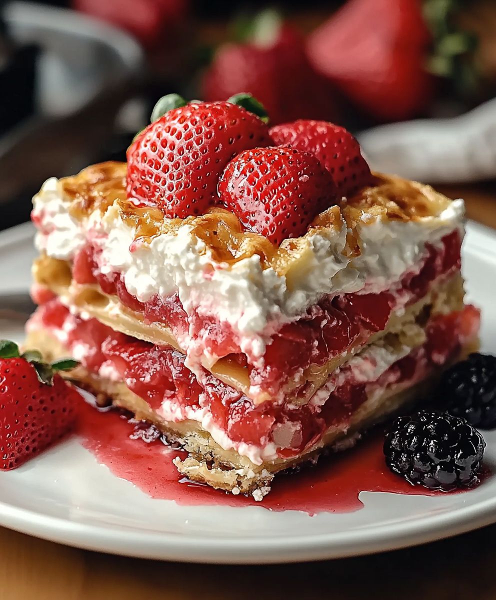 Strawberry Lasagna