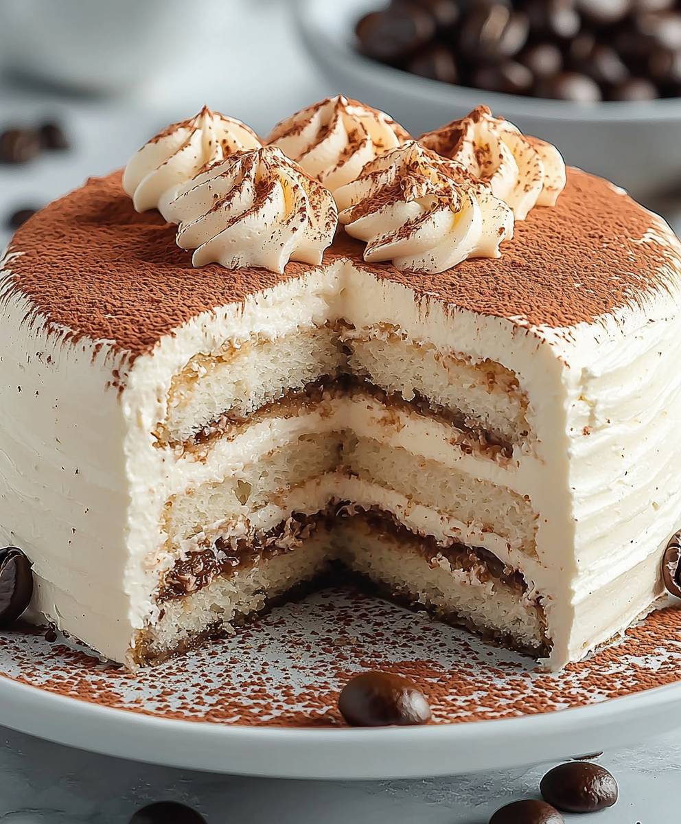 Coffee Tiramisu Cake