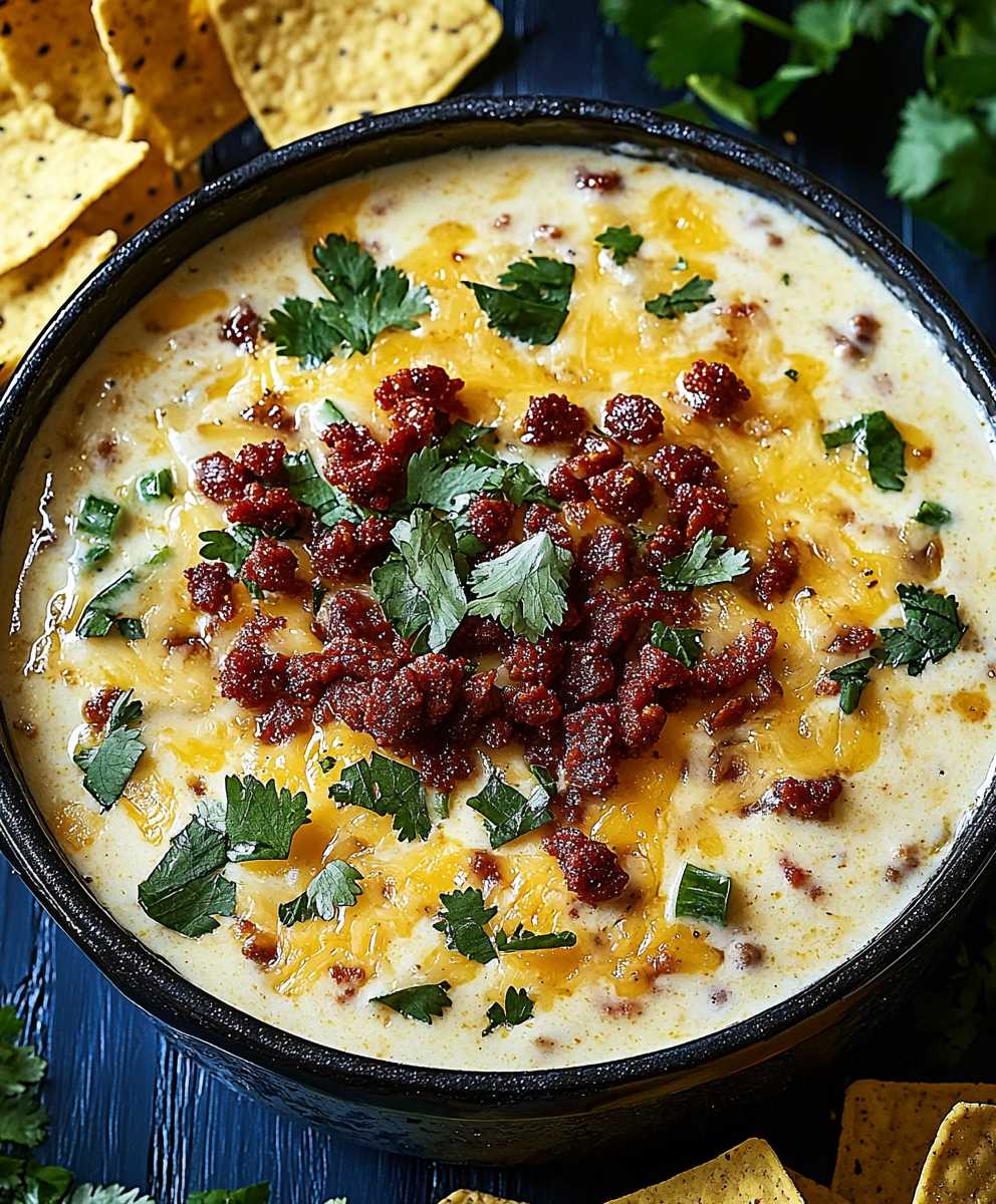 Chorizo Queso Dip