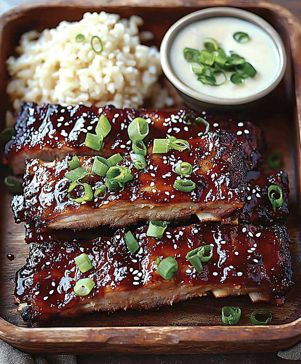 Sticky Asian Pork Ribs