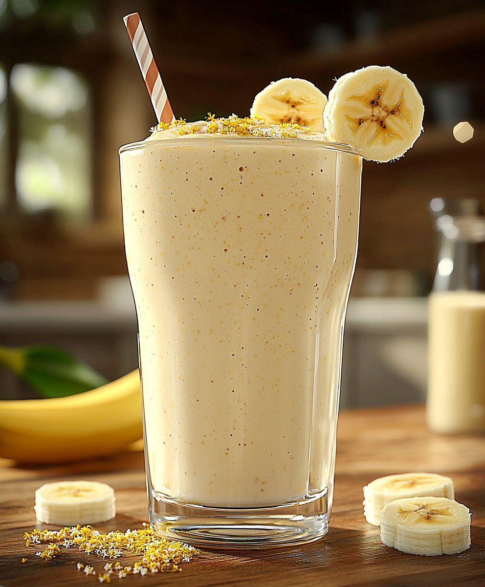 Banana Chamomile Smoothie