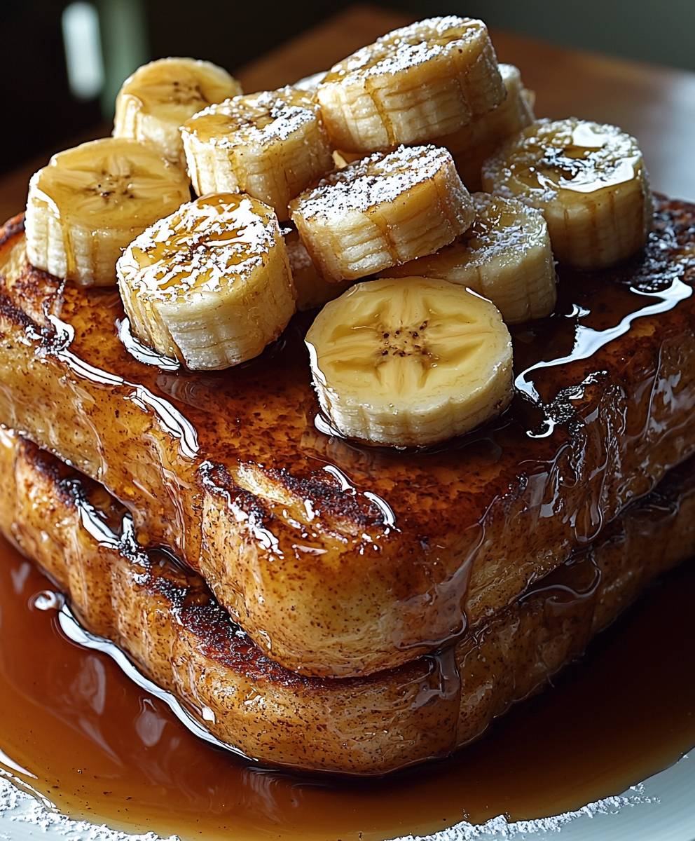 Caramelized Banana French Toast