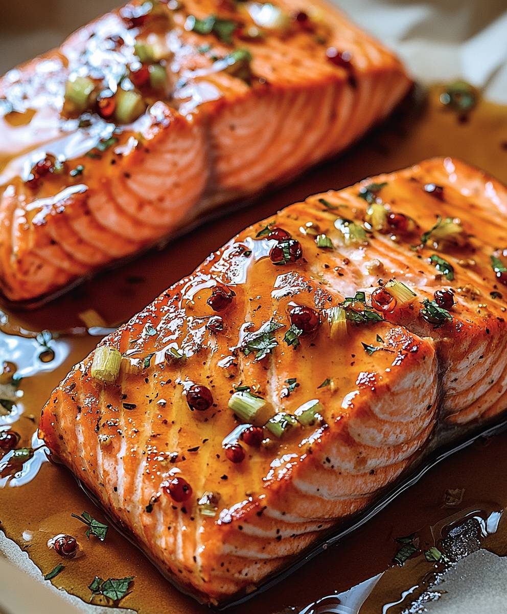 Honey Glazed Salmon