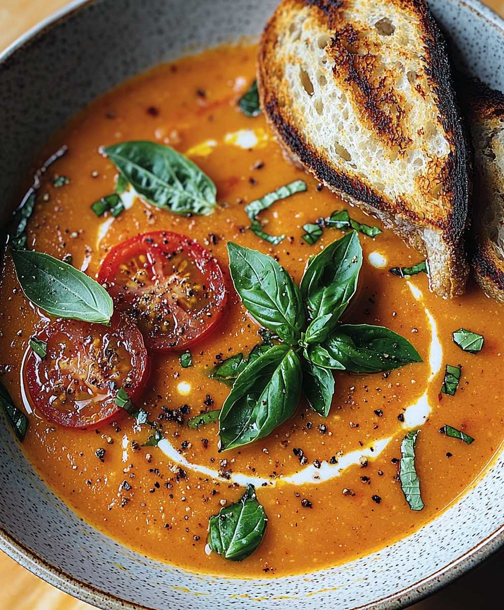 Vegan Tomato Basil Soup