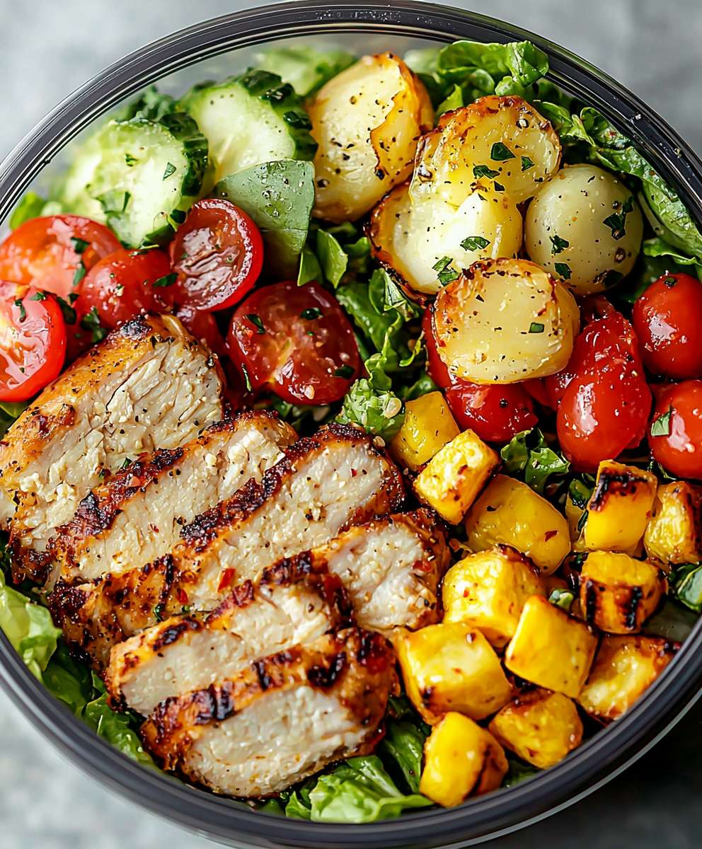 Cobb Salad Meal Prep