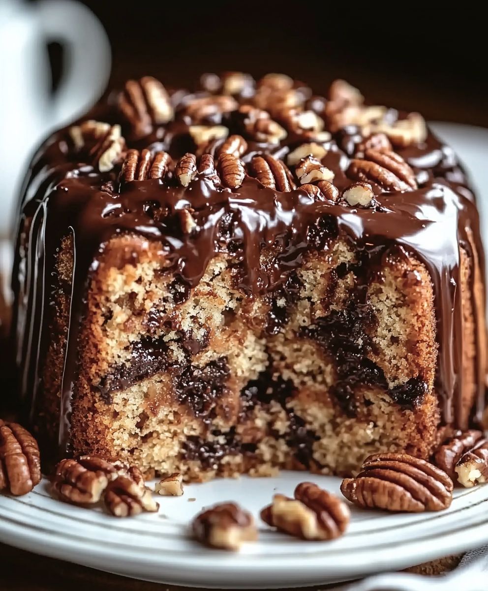 German Chocolate Pound Cake