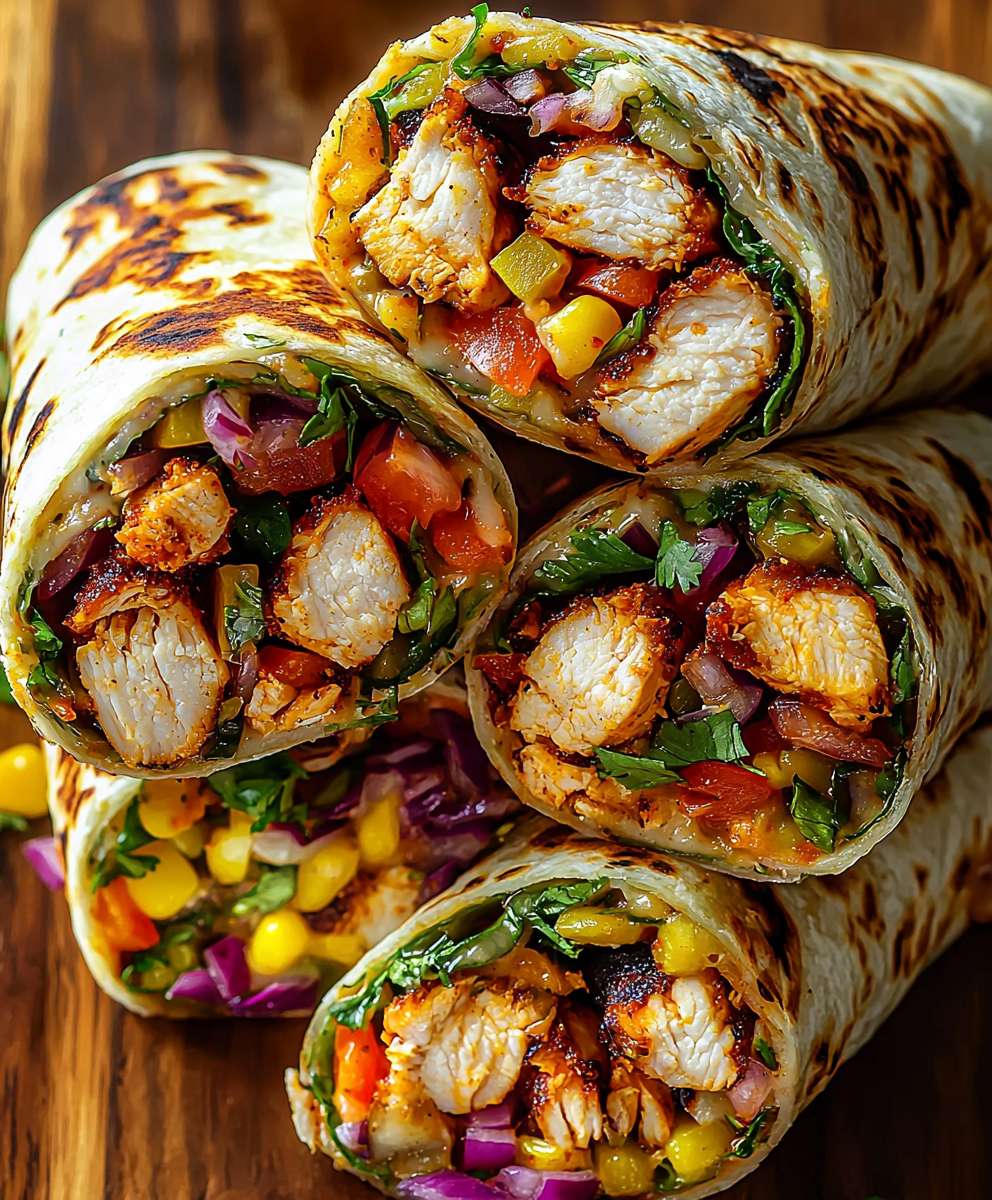 Southwest Chicken Wraps