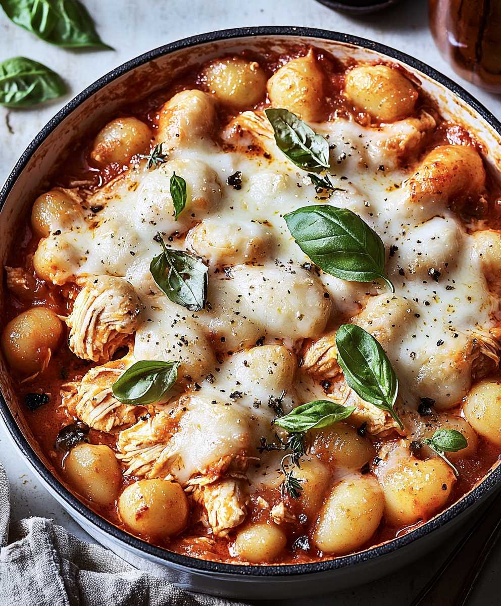 Chicken Parmesan Gnocchi