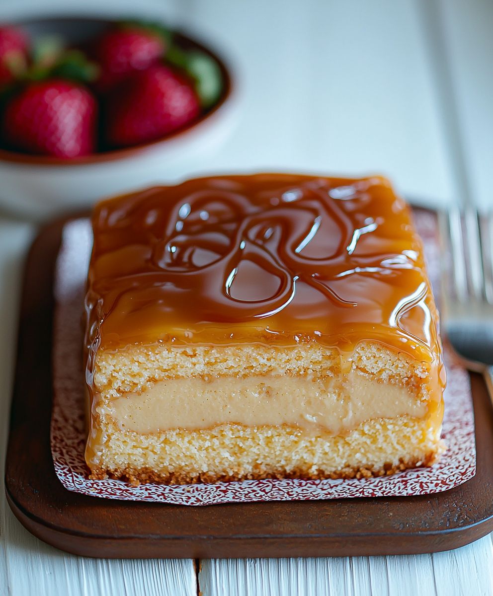 Tres Leches Cake Dulce Leche