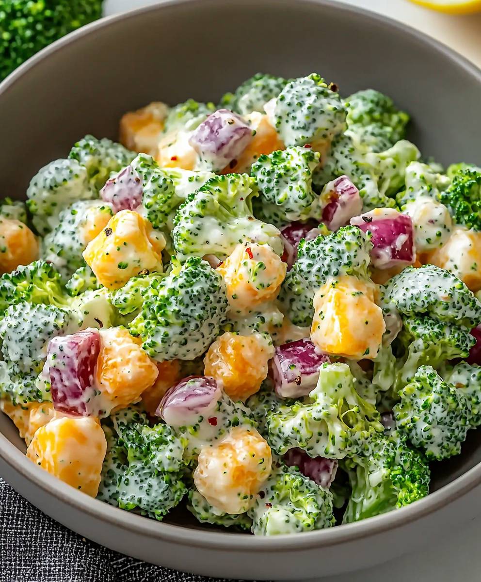 Broccoli Salad Greek Yogurt